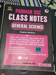 Parmar SSC Class Notes - Set of 6