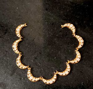 Half Moon Gold Alike Chain