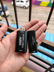 Capture Card &amp; Sony 4GB Pendrive Black