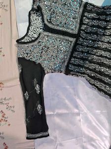 Embroidered Semi-Formal Top