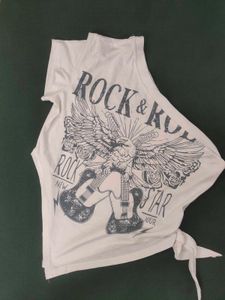 Rock &amp; Roll Savana One Shoulder Tee