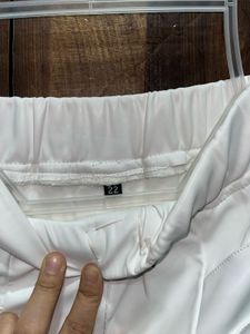 White Dress Skirt Nd Top