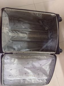 Purple Rolling Suitcase