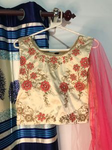 Elegant Embroidered Lehenga Choli