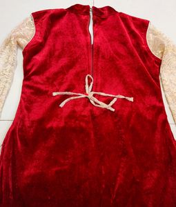 Heavy Velvet Kurta ( Like New)