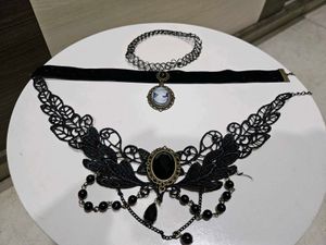 Choker Necklace Set