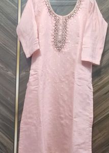 Blush Embellished Kurti