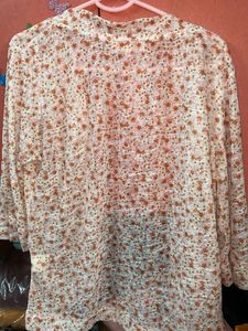 Honey By Pantaloons Floral Print Short Shrug/cover