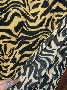 Zebra Print Scarf