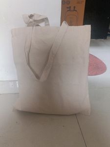 Plain Canvas Tote Bag