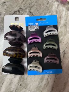 Hair Claw Clips - Set of 7