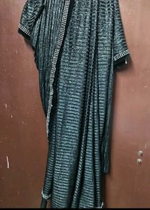 Beautiful Black Ready To Wear Saree✨