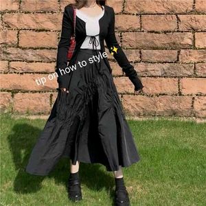 free shipping Elegant Black Skirt