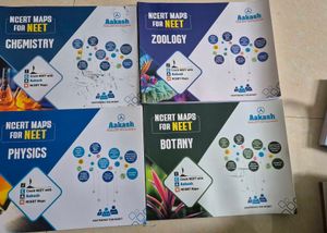 NCERT NEET Maps (Set of 4)