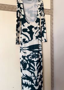 Patterned Maxi Dress