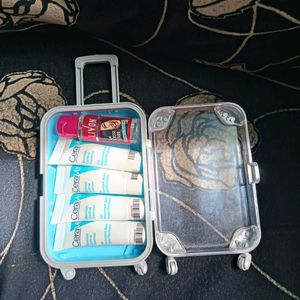 Skincare Set in Mini Suitcase