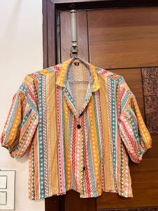 Striped Short Sleeve Shirt