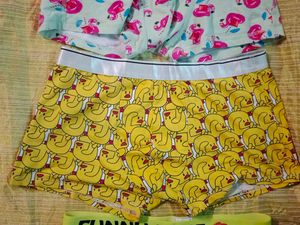 Men&#39;s 3 Bundle Patterned Boxer Briefs