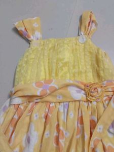 Cute Floral Girls Dress