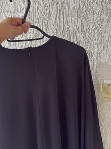 Elegant Black Poncho Top