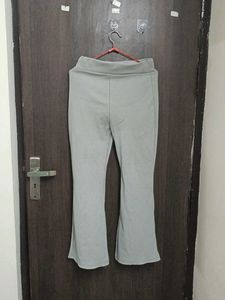 Gray Flared Leggings