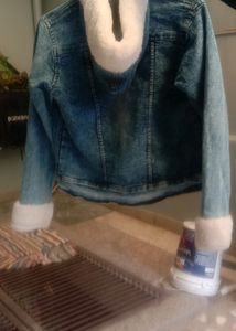 Women Denim Jacket 38 Size