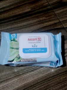 Refreshing wipes( Aloe vera &mint oil)