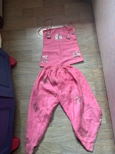 Kurti and Dhoti Set for Girls