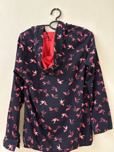 Bird Print Blouse