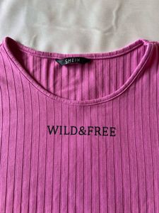 Shein Pink Bodysuit