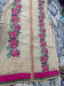 Elegant Floral Kurta With Plazo