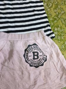 Tops And Skirt