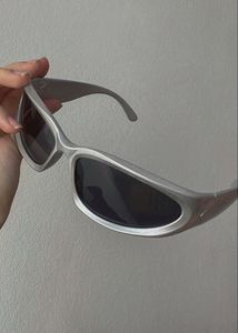Stylish Y2K Silver Sunglasses