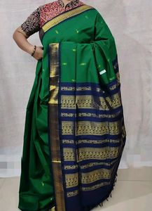 New Cotton Silk Gadowal Saree