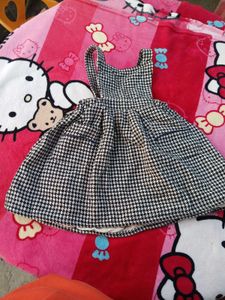 Cute Houndstooth Dress