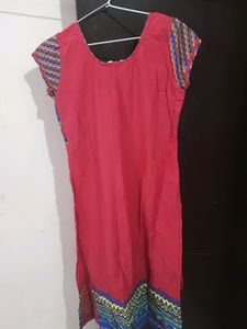 Red Biba kurti