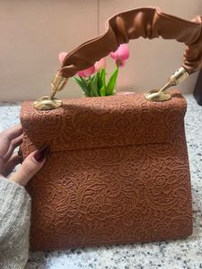 Elegant brown Handbag -Chic bag