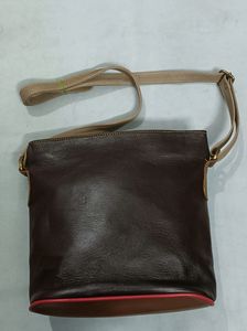 Leather Womens Sling Bag