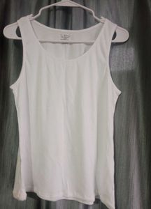 Jockey White Vest