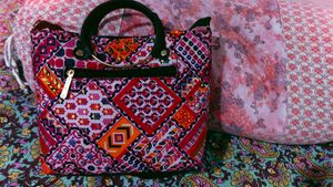 Boho Patchwork Tote Bag