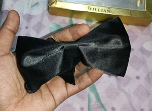 Mr. Williams Black bow Tie