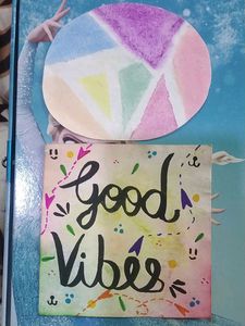 ❄️Handmade 'Good Vibes' Art 7