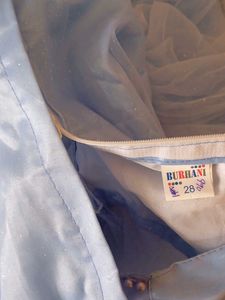 Blue Tulle Party Dress