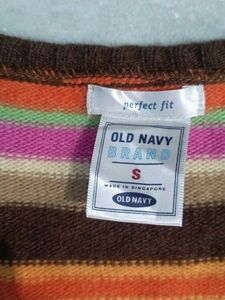 Striped Knit Sweater