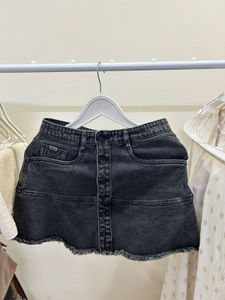 Denim Mini Skirt