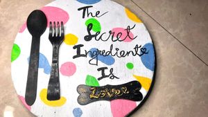 Kitchen Wall Decor With Double-sided Tape