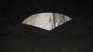 Sassafras Black sweetheart neck cut-out Top