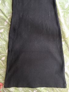 Zudio XS Ribbed Black Top