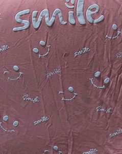 Pink Smile Graphic T-Shirt