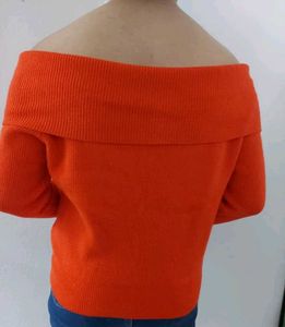 Off-Shoulder Sweater